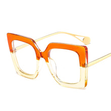Load image into Gallery viewer, Square Anti Blue Light Glasses Women Oprawki Okularowe Damskie Computer Frame Clear Reading Eyeglasses Unisex 181