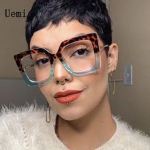 Load image into Gallery viewer, Square Anti Blue Light Glasses Women Oprawki Okularowe Damskie Computer Frame Clear Reading Eyeglasses Unisex 181