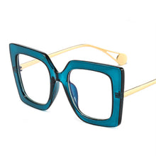 Load image into Gallery viewer, Square Anti Blue Light Glasses Women Oprawki Okularowe Damskie Computer Frame Clear Reading Eyeglasses Unisex 181