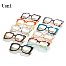 Load image into Gallery viewer, Square Anti Blue Light Glasses Women Oprawki Okularowe Damskie Computer Frame Clear Reading Eyeglasses Unisex 181