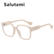 Load image into Gallery viewer, Square Anti-blue Light Eyeglasses For Women Vintage Green Beige Clear Computer Glasses Frame Female Shades Black
