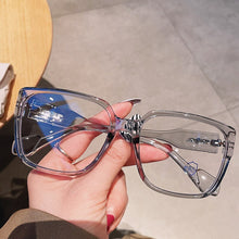 Load image into Gallery viewer, Square Anti-blue Light Eyeglasses For Women Vintage Green Beige Clear Computer Glasses Frame Female Shades Black