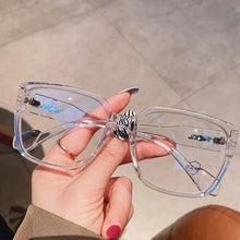 Load image into Gallery viewer, Square Anti-blue Light Eyeglasses For Women Vintage Green Beige Clear Computer Glasses Frame Female Shades Black