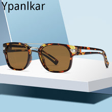 Load image into Gallery viewer, Square Double Beam Sunglasses Robert The Same Sunglasses Personality Trend Men and Women Wild Glasses