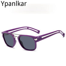 Load image into Gallery viewer, Square Double Beam Sunglasses Robert The Same Sunglasses Personality Trend Men and Women Wild Glasses