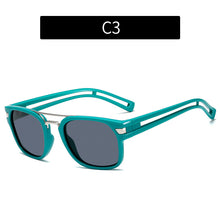 Load image into Gallery viewer, Square Double Beam Sunglasses Robert The Same Sunglasses Personality Trend Men and Women Wild Glasses