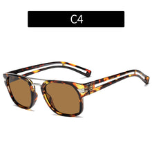 Load image into Gallery viewer, Square Double Beam Sunglasses Robert The Same Sunglasses Personality Trend Men and Women Wild Glasses