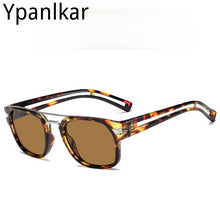 Load image into Gallery viewer, Square Double Beam Sunglasses Robert The Same Sunglasses Personality Trend Men and Women Wild Glasses