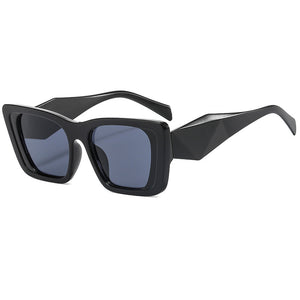 New Square Sunglasses For Women Men Brand Designer Retro Shades UV400 Polygon Cat Eye Trending Green Sun Glasses Wholesa