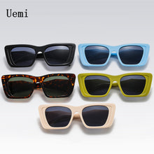 Load image into Gallery viewer, New Square Sunglasses For Women Men Brand Designer Retro Shades UV400 Polygon Cat Eye Trending Green Sun Glasses Wholesa