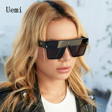 Load image into Gallery viewer, Square Sunglasses For Women Men Oversized Frame With D  Brand Disigner 2023 Sun Glasses UV400