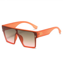 Load image into Gallery viewer, Square Sunglasses For Women Men Oversized Frame With D  Brand Disigner 2023 Sun Glasses UV400