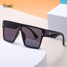 Load image into Gallery viewer, Square Sunglasses For Women Men Oversized Frame With D  Brand Disigner 2023 Sun Glasses UV400