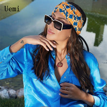 Carica l'immagine nel visualizzatore di Gallery, Square Sunglasses For Women Men Rivet Decoration  Brand Design Ins Ladies Sun Glasses UV400 Shades Eyewear