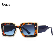 Carica l'immagine nel visualizzatore di Gallery, Square Sunglasses For Women Men Rivet Decoration  Brand Design Ins Ladies Sun Glasses UV400 Shades Eyewear