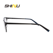Carica l&#39;immagine nel visualizzatore di Gallery, Stainless &amp; Acetate Mixed Eyeglasses For Women And Men Plain Glasses Frame Unisex Optical Frame Quality Eyewear