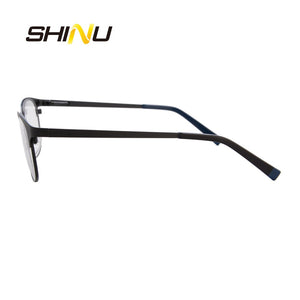 Stainless & Acetate Mixed Eyeglasses For Women And Men Plain Glasses Frame Unisex Optical Frame Quality Eyewear