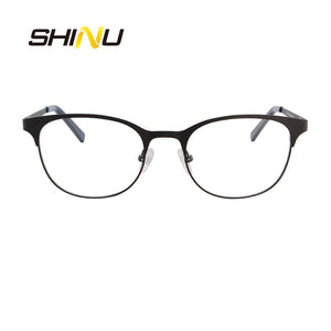 Stainless & Acetate Mixed Eyeglasses For Women And Men Plain Glasses Frame Unisex Optical Frame Quality Eyewear