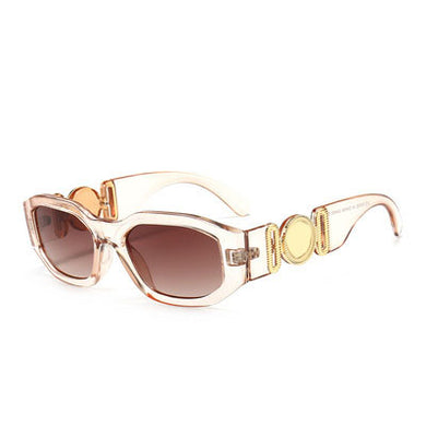 Sunglasses For Couple Personality Sunglasses Head Decorative Irregular Small Box Trend Europe And American Cute 2023