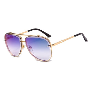 Sunglasses  Brand Designer Women Men Vintage Metal Sun glasses Retro Sunglass UV400 Shades gafas de sol
