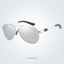Load image into Gallery viewer, Sunglasses Men Brand Design Popular Sun Glasses Men&#39;s Aluminum Alloy Frame Poalrized Mirror UV 400 Eyeglasses