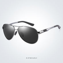 Load image into Gallery viewer, Sunglasses Men Brand Design Popular Sun Glasses Men&#39;s Aluminum Alloy Frame Poalrized Mirror UV 400 Eyeglasses