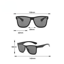 Load image into Gallery viewer, Sunglasses One piece Trend Personality Eyeglass Brand Design Protection Reflective Frameless Sunglassess UV400
