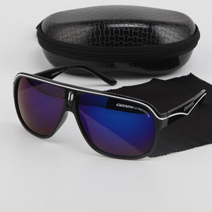 Sunglasses for Men With PU Case Glasses Cloth Big Frame Driving Men's Women's Sunglasses Outdoor Sports Eyewear