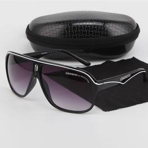 Sunglasses for Men With PU Case Glasses Cloth Big Frame Driving Men's Women's Sunglasses Outdoor Sports Eyewear