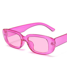 Carica l&#39;immagine nel visualizzatore di Gallery, Vintage Sunglasses Women Brand Designer Retro Rectangle Sun Glasses Female Ins Popular Colorful Square Eyewear