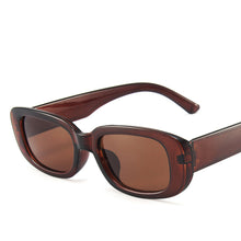 Carica l&#39;immagine nel visualizzatore di Gallery, Vintage Sunglasses Women Brand Designer Retro Rectangle Sun Glasses Female Ins Popular Colorful Square Eyewear