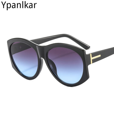 Vintage Tom Sunglasses Women Brand Designer Retro Casual Sun Glasses Female Ins Popular Cat's eye Eyewear