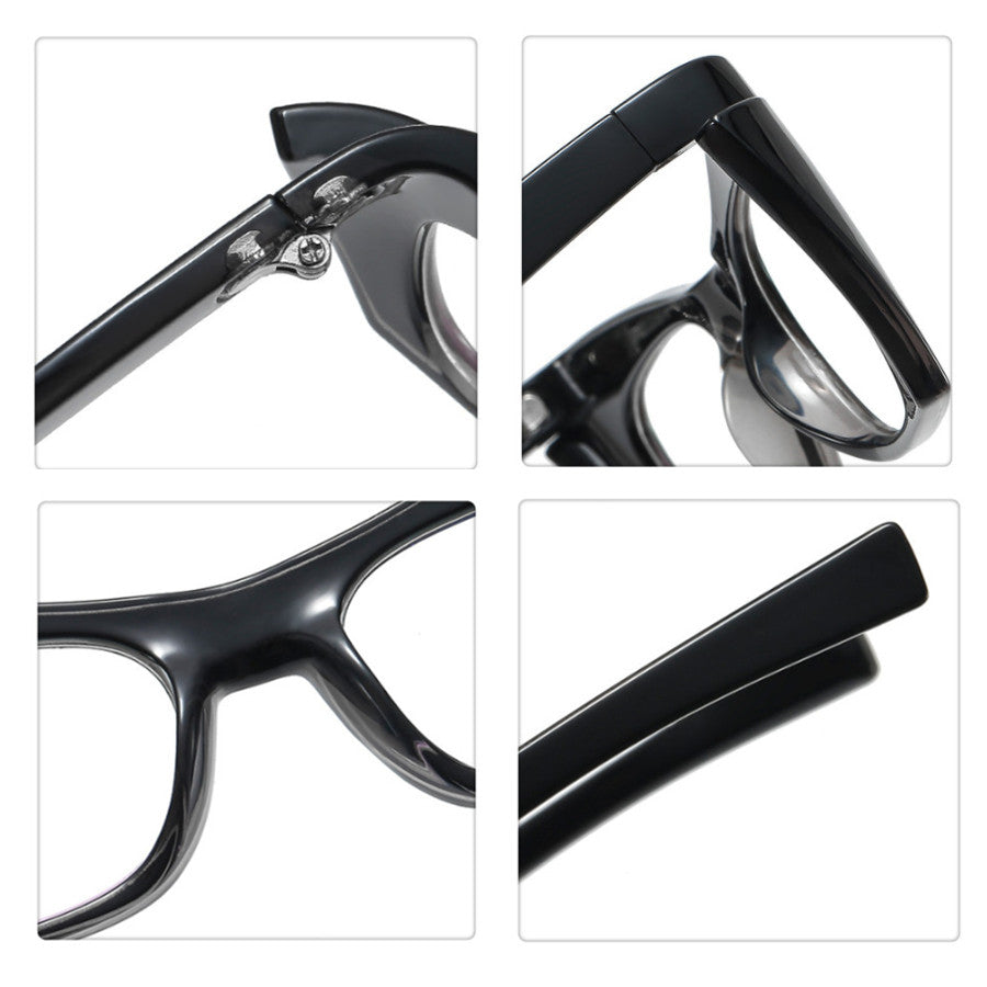 Women Cat Eye Blue Light Glasses Retro Clear Reading Eyeglasses Vintage Computer Ladies Frame Orange Leopard