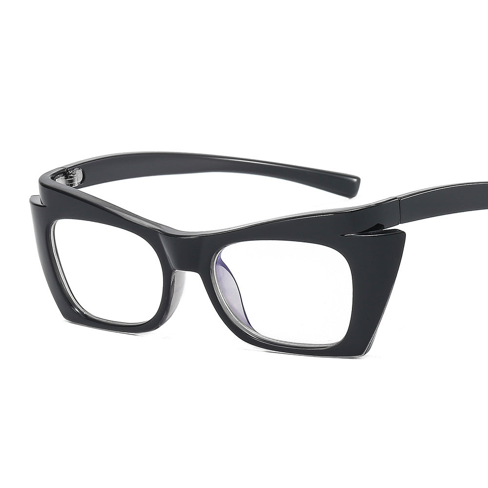 Women Cat Eye Blue Light Glasses Retro Clear Reading Eyeglasses Vintage Computer Ladies Frame Orange Leopard