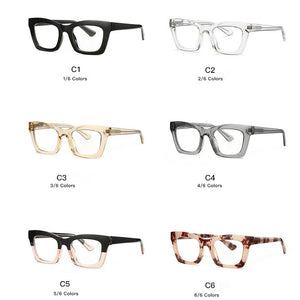 Women Glasses Optical Frames Transparent Eyeglasses Vintage Rectangle Prescription Myopia Clear Glasses Frames Men