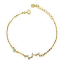 Load image into Gallery viewer, New Fine Jewelry Real Solid 925 Sterling Silver Bracelet Fine Jewelry for Women Unique Seven Stars 3 color Bracelet Wholesale