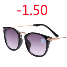 Load image into Gallery viewer, Finished Myopia Sun Glasses Gray Lens Metal Legs With Degrees Sunglasses -1 -1.5 -2.0 -2.5 -3.0 -3.5 -4.0