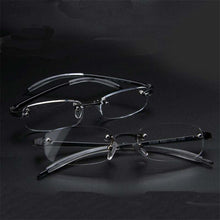 Load image into Gallery viewer, Frameless Finished Myopia Glasses Men Women Ultralight Rimless Frame Short-sighted Nearsighted Eyeglasses -100 ~ -400