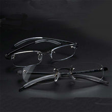 Load image into Gallery viewer, New Frameless Finished Myopia Glasses Men Women Ultralight Rimless Frame Short-sighted Nearsighted Eyeglasses -100 ~ -400