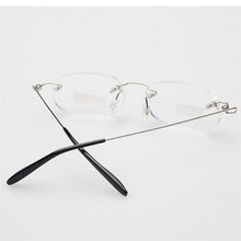 Carica l&#39;immagine nel visualizzatore di Gallery, Frameless Myopic Glasses Frame Eyeglasses Men Women Ultralight Rimless Frame Myopia Glasses 100 ~ 400 Degrees
