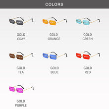 Load image into Gallery viewer, New Frameless Personality Hollow Blade Woman Sunglasses Retro Unique Hollow Funny Sunglasses Party Catwalk Men Sun Glasses