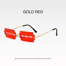 Load image into Gallery viewer, New Frameless Personality Hollow Blade Woman Sunglasses Retro Unique Hollow Funny Sunglasses Party Catwalk Men Sun Glasses