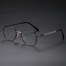 Load image into Gallery viewer, Full-Frame Retro Titanium Glasses Frame Can Be Equipped With Anti-Blue Light Myopia Glasses Male Net Red Trend Light Ova