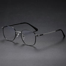 Load image into Gallery viewer, Full-Frame Retro Titanium Glasses Frame Can Be Equipped With Anti-Blue Light Myopia Glasses Male Net Red Trend Light Ova