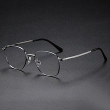Load image into Gallery viewer, Full-Frame Retro Titanium Glasses Frame Can Be Equipped With Anti-Blue Light Myopia Glasses Male Net Red Trend Light Ova