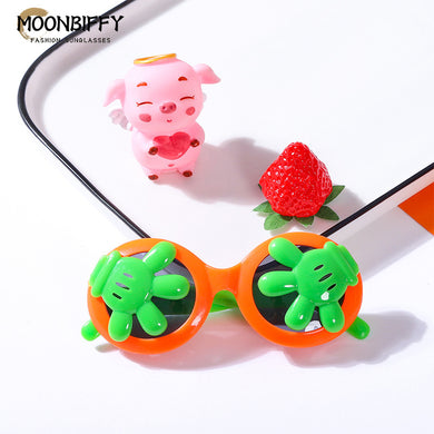Funny Eye-covering Children's Sunglasses Peculiar Anti-ultraviolet Glasses Baby Tide Play Sunshade Mirror