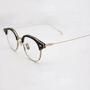 GENTLE Eyeglasses Frame KITO  Prescription Men's Women's Glasses Frame B Titanium Alloy Myopia Glasses Transparent
