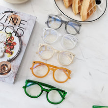 Load image into Gallery viewer, New Glasses Frame Round Computer Eyeglasses Arrow Rivet Eye glasses Frames For Men Women Candy Color Optical Glasses Frame