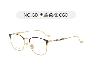 Glasses Frame Trendy Retro Style B Titanium Myopia Glasses Rim Beaeca