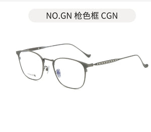 Glasses Frame Trendy Retro Style B Titanium Myopia Glasses Rim Beaeca
